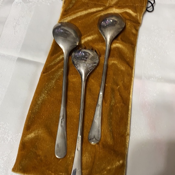 Vintage silver plated serving spoons. Made n Italy - Picture 2 of 10